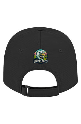 Structured Active Wear Cap - BB/OB - BLK